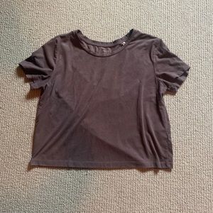 Pacsun velvet tshirt